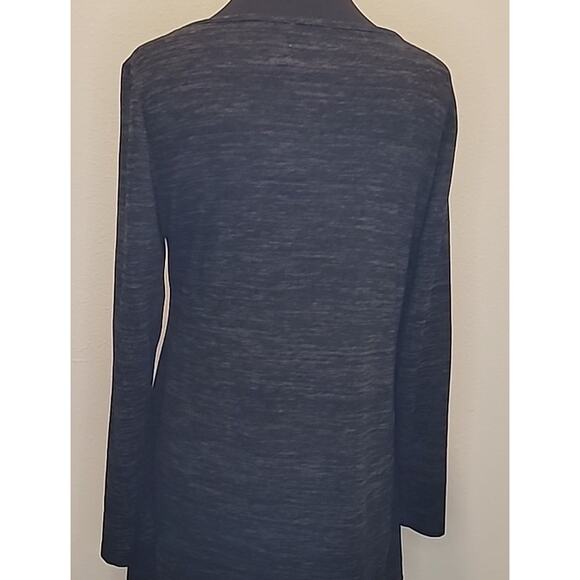 NWT Jones New York Black & Gray Heathered Tunic – Size Large – MSRP $59.50 - Picture 3 of 8